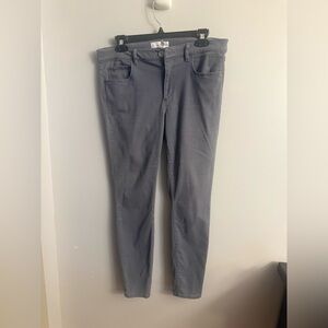 LOFT Women’s Gray Pull On Legging Pants Skinny Stretch Size 6 / 28